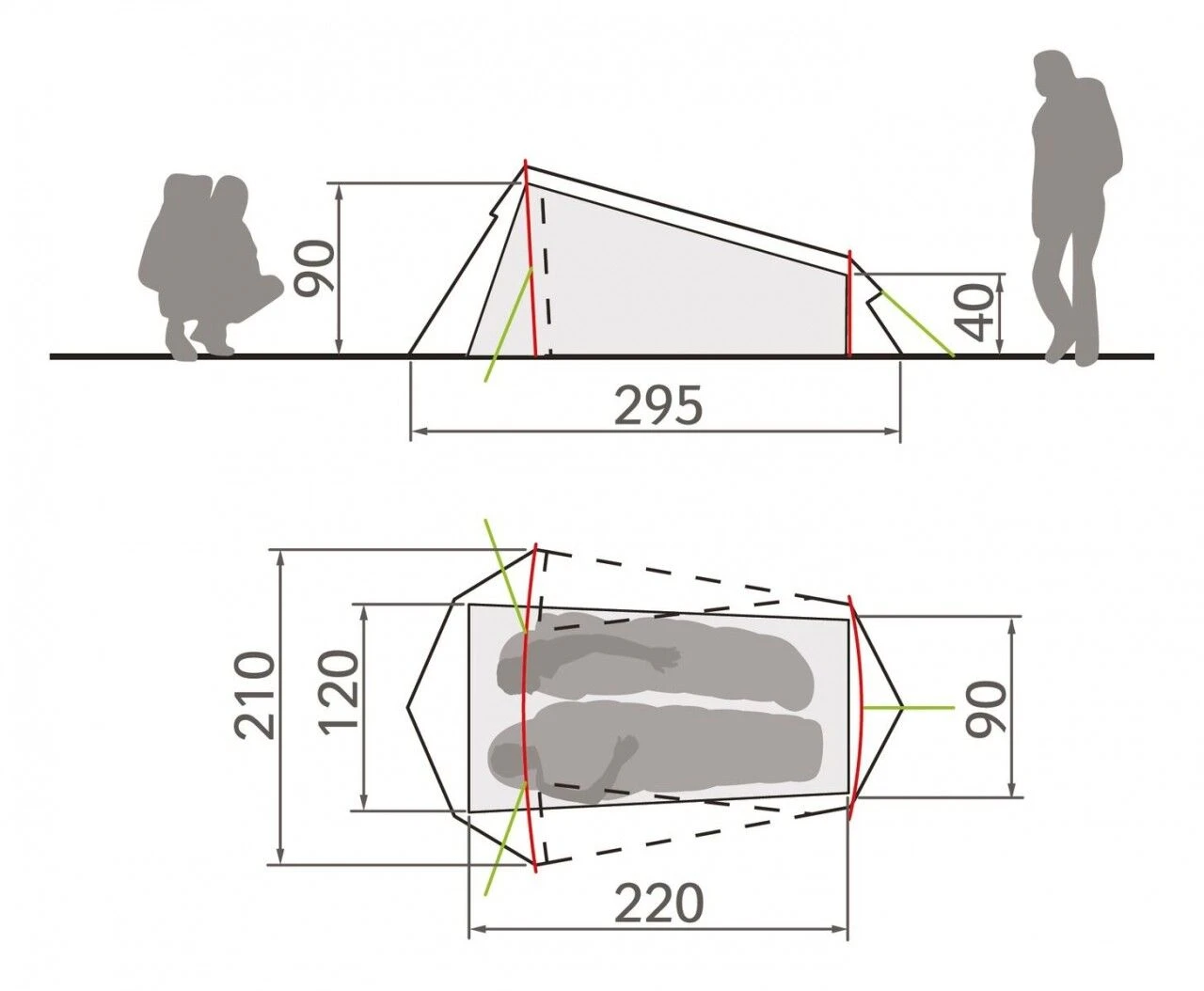 VAUDE Arco 1-2P 5 VAUDE Arco 1-2P - Image 3