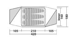 Robens Stony Brook 3 -Trail Outfitters Shop 130270 Stony Brook 3 Drawing Floorplan3 1280x1280