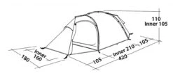 Robens Stony Brook 3 -Trail Outfitters Shop 130270 Stony Brook 3 Drawing Perspective2 1280x1280