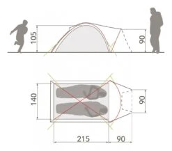 VAUDE Campo Compact XT 2P 9 VAUDE Campo Compact XT 2P -Trail Outfitters Shop 14221 g 1280x1280