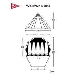 Spatz Tent Wigwam 5 BTC -Trail Outfitters Shop 2829897004F 1280x1280