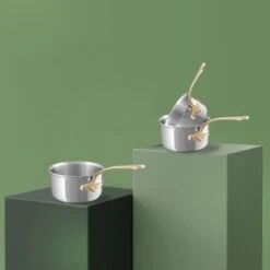 Mauviel Set Of 3 Saucepans M'Cook B