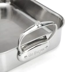 De Buyer Affinity 5-ply Stainless Steel Roasting Pan -Trail Outfitters Shop 3727 35 packshot 4 1280x1280