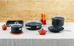 Le Creuset Toughened Nonstick Saute Pan -Trail Outfitters Shop 51112240010002 51102180010502 51108180010302 51110260010202 52107350010101 71901100900100 91037400090000 96002000090000 96001900090000 93000230090200 LS00001 1280x1280 2