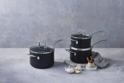 Le Creuset Toughened Nonstick 3-piece Saucepan Set -Trail Outfitters Shop 51803000010002 LS00001 1280x1280
