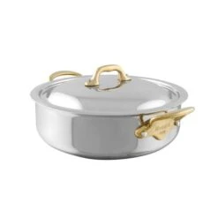 Mauviel Rondeau With Lid M'6 S