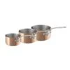 Mauviel Set Of 3 Saucepans M'150 S -Trail Outfitters Shop 6110501 600x600