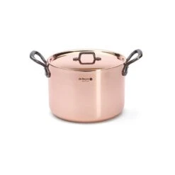De Buyer Inocuivre Tradition Copper High Stew Pan -Trail Outfitters Shop 6467 24 packshot 3 1280x1280