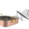 Mauviel Roasting Pan With Rack M'150 B