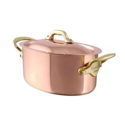 Mauviel Oval Cocotte With Lid M'150 B