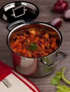 Le Creuset Classic Stainless Steel Stockpot With Lid -Trail Outfitters Shop 96200720001000 LS00010 1280x1280