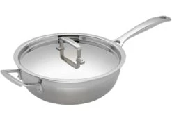 Le Creuset Classic Stainless Steel Nonstick Saute Pan With Lid
