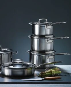 Le Creuset Classic Stainless Steel Rondeau Pan -Trail Outfitters Shop 96202830001000 96200624001000 96200916001000 96200918001000 96200920001000 LS00003 1280x1280