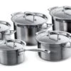 Le Creuset Classic Stainless Steel 5-piece Cookware Set