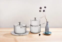 Le Creuset Stainless Steel Saucepan -Trail Outfitters Shop 96600916000000 96600918000000 LS00001 1280x1280