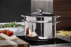 Le Creuset Stainless Steel Pasta Pot With Colander Insert -Trail Outfitters Shop 96604926000000 LS00002 1280x1280