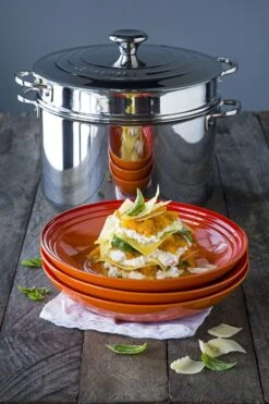 Le Creuset Stainless Steel Pasta Pot With Colander Insert -Trail Outfitters Shop 96604926000000 LS00003 1280x1280