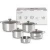 Le Creuset Stainless Steel 5-piece Saucepan Set -Trail Outfitters Shop 966053000000001 1280x1280
