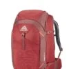 Gregory Tribute 40 1 Gregory Tribute 40 -Trail Outfitters Shop GMP Tribute40 BordeauxRed Front34 1280x1280